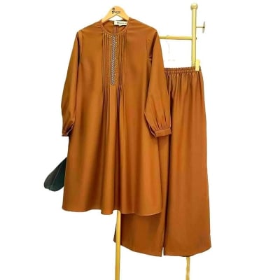 Picture of New collection Hit wastren dress tow piece Tops For Women(Int:42)