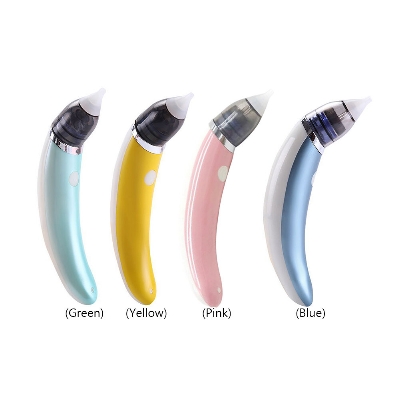 Picture of Baby Nasal Aspirator Electric Baby Nasal Vacuum Cleaner Hygienic Nose Snot Cleaner Rechargeable Baby Items Care Utensils - Multicolor - Int: One size