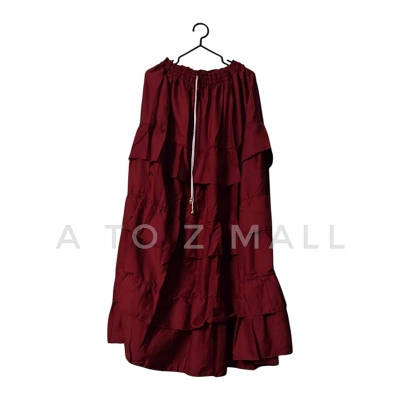 Picture of NEW FASHION STYLISH LONG SKIRT FOR WOMEN 1 PIECE-White(Int:40)