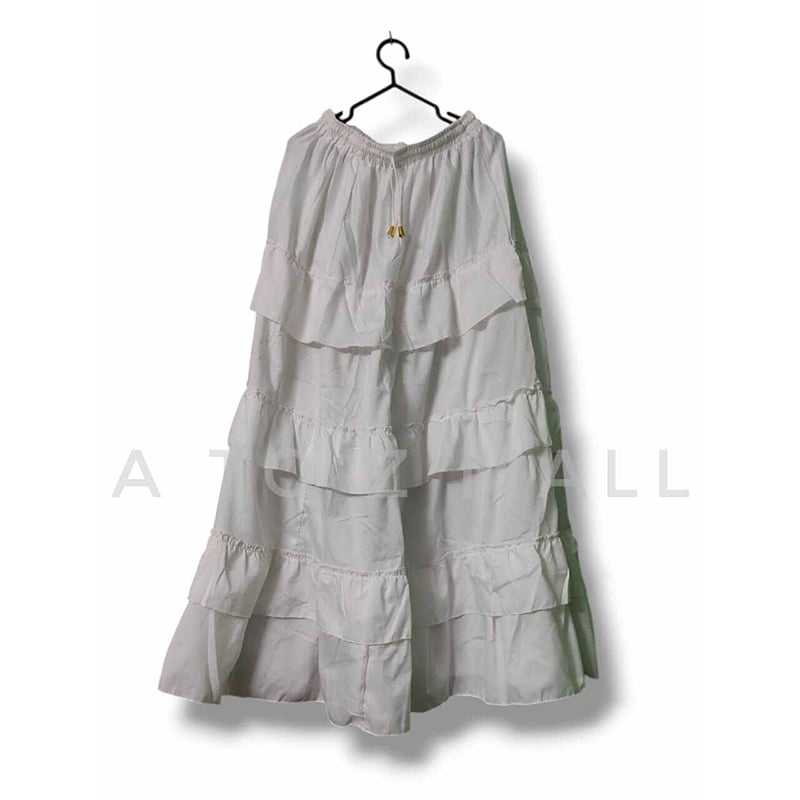 Picture of NEW FASHION STYLISH LONG SKIRT FOR WOMEN 1 PIECE-White(Int:40)