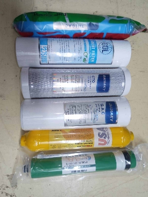 Picture of Filter Combo Pack Ro Membrane Pp Net Carbon Box Carbon Test Or Odor Mineral (6 Pieces)