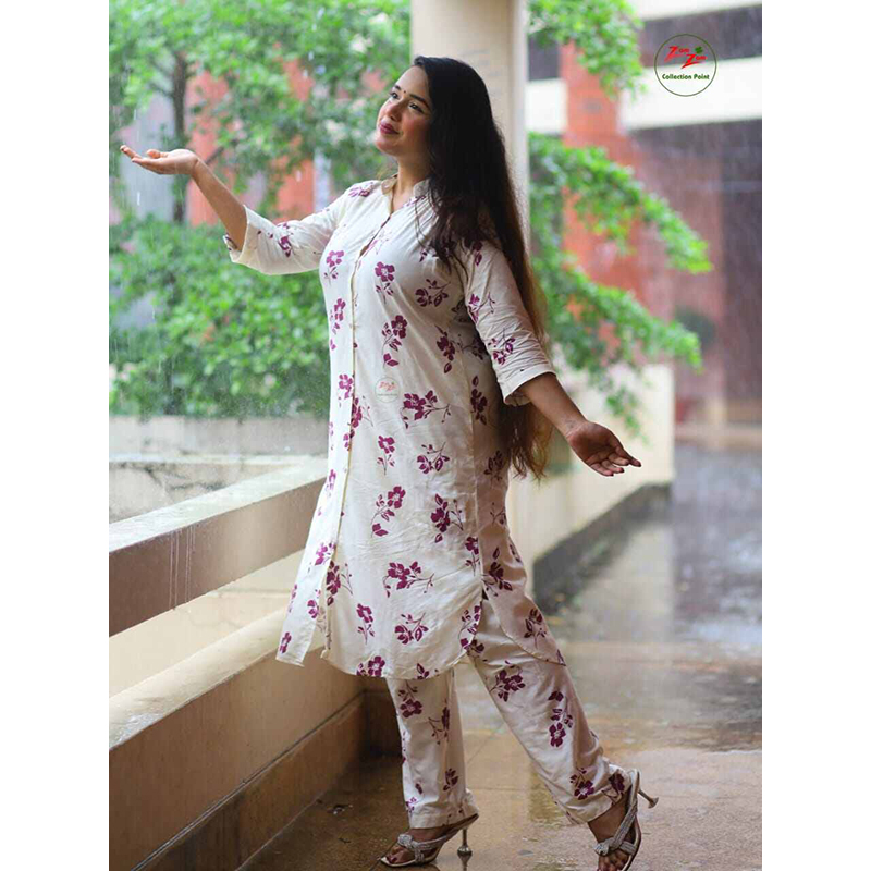 Picture of A TO Z MALL NEW COLLECTION SKIN PRINT SOFT  COTTON TWO PIECE FOR WOMEN