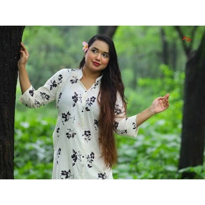Picture of A TO Z MALL NEW COLLECTION SKIN PRINT SOFT  COTTON TWO PIECE FOR WOMEN