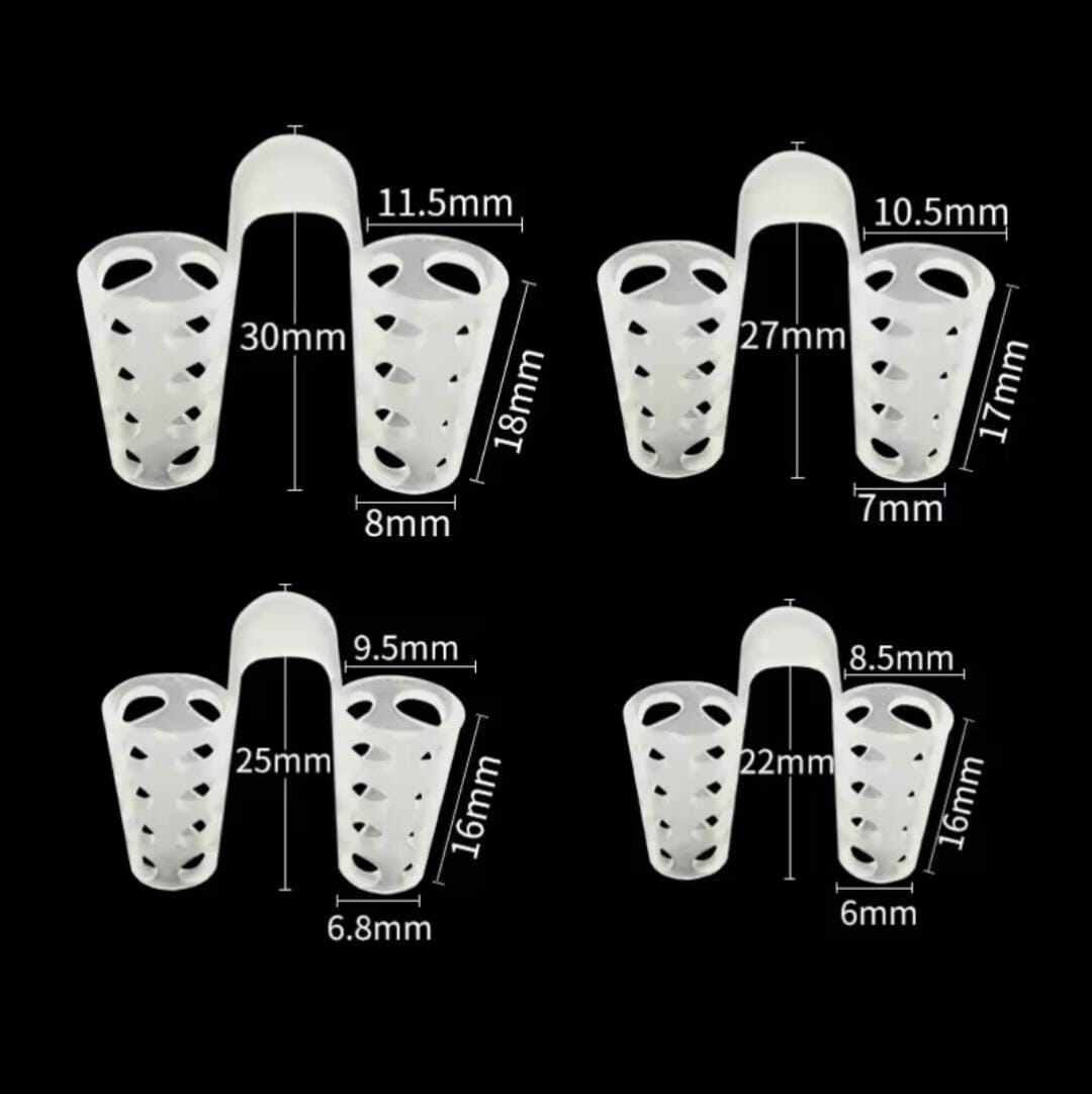Picture of 8pc Anti-Snoring Device Prevent Snoring Sleeping Prevent Nasal Congestion Snoring Nose Clip Easy Breathe Improve Sleeping - Multicolor - Int: One size