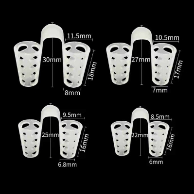 Picture of 8pc Anti-Snoring Device Prevent Snoring Sleeping Prevent Nasal Congestion Snoring Nose Clip Easy Breathe Improve Sleeping - Multicolor - Int: One size