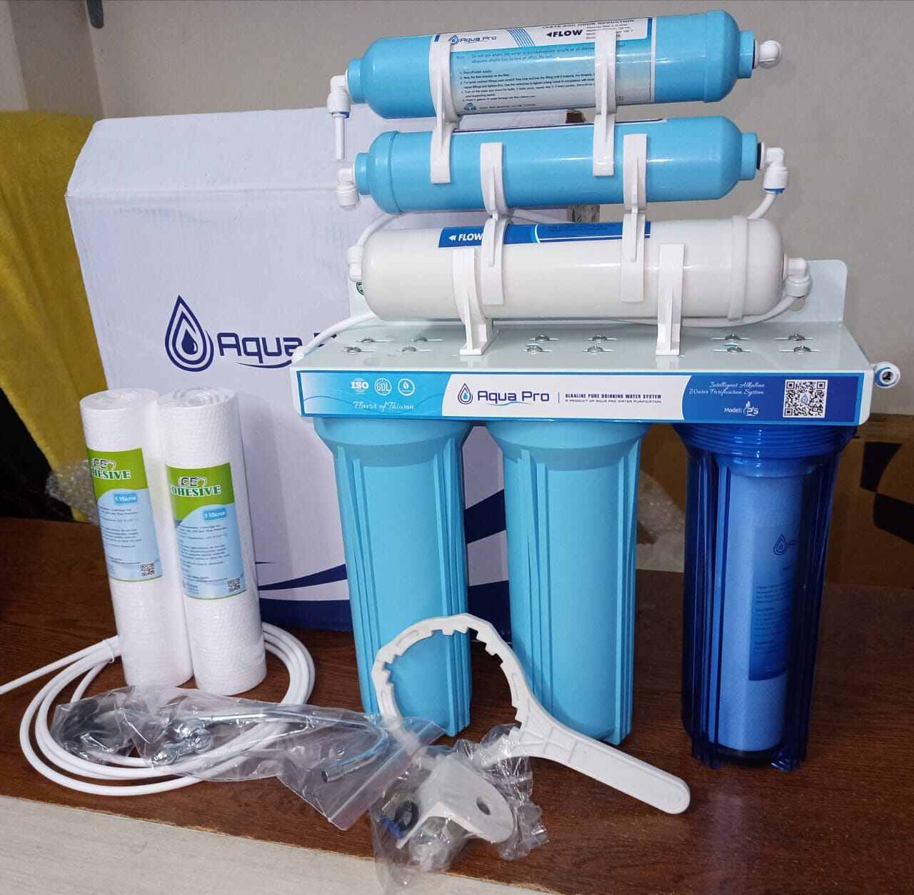Picture of Wonderful Aqua Pro (A6) Six Stage Non-RO Water Purifier. Non ro water filter