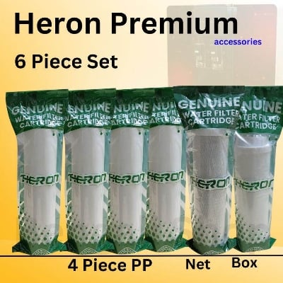 Picture of Water filter Kit Purifier Filter 06 Piece Set Water Purifier Filter Set for Water Purifier. - Multicolor