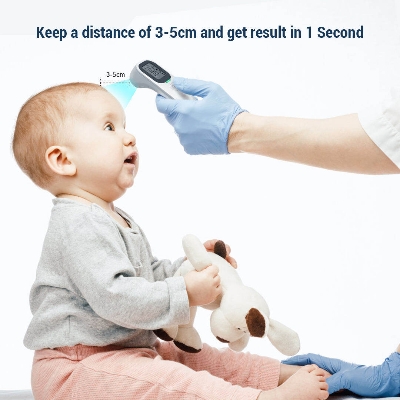 Picture of SCIAN LD-FT-100B Digital Infrared Forehead Thermometer Household Thermometers - White - Int: One size
