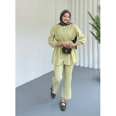 Picture of A TO Z MALL READYMADE NEW COLLECTION WESTREN SHART TWO PIECE FOR WOMEN(Int: One size)