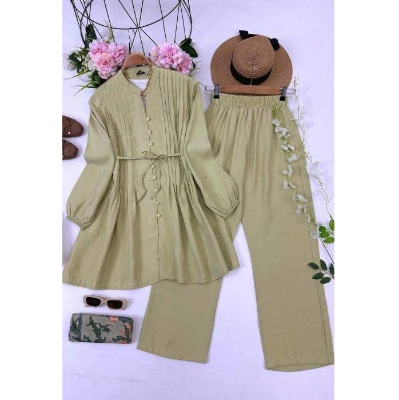 Picture of A TO Z MALL READYMADE NEW COLLECTION WESTREN SHART TWO PIECE FOR WOMEN(Int: One size)