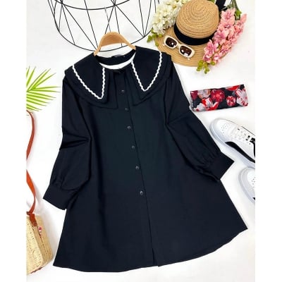 Picture of A TO Z MALL READYMADE NEW COLLECTION WESTREN SHART ONE PIECE FOR WOMEN(Int: One size)