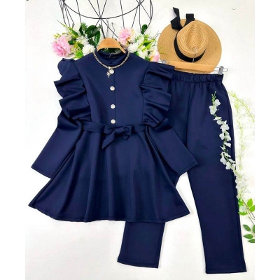 Picture of A TO Z MALL READYMADE NEW COLLECTION WESTREN SHART TWO PIECE FOR WOMEN(Int: One size)