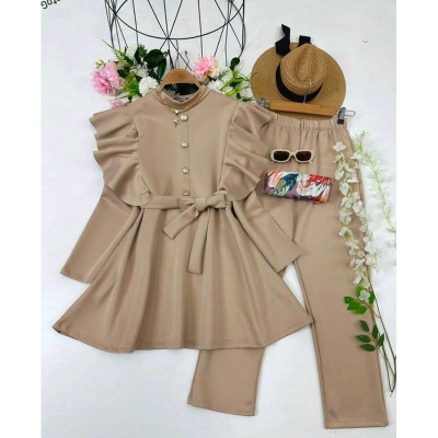 Picture of A TO Z MALL READYMADE NEW COLLECTION WESTREN SHART TWO PIECE FOR WOMEN(Int: One size)
