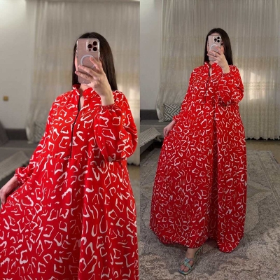 Picture of A TO Z MALL New Collection Skin Print er New Dhamaka Gawon dress For Women  Irani silk With Skin print(44)