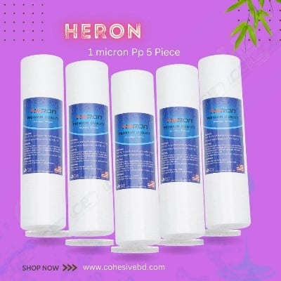 Picture of Water Filter Accessories Heron (5)Piece PP 140gm Sediment Water Filter Kit.