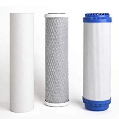 Picture of Sediment Filter Pp (1 Micron)-3 Pcs, Cto Net Carbon-1 Pcs And 10" Udf Box Carbox-1 Pcs (5 Pcs Package)