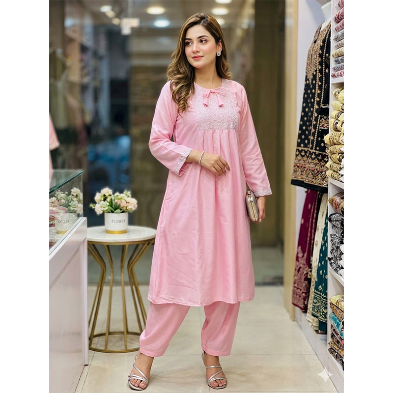 Picture of Viral Hit Collection Readymade Two Piece Ambodary kaj kora(44)