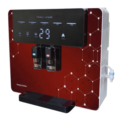 Picture of Digital Display 05 Stage RO Water Purifier (Hot, Cold & Normal)-(Brand- Heron Queen). - White