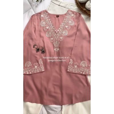 Picture of A TO Z MALL NEW COLLECTION READYMADE ONE PIECE   BODY PURE COTTON WITH JORI AMBODARY  WORK(44)