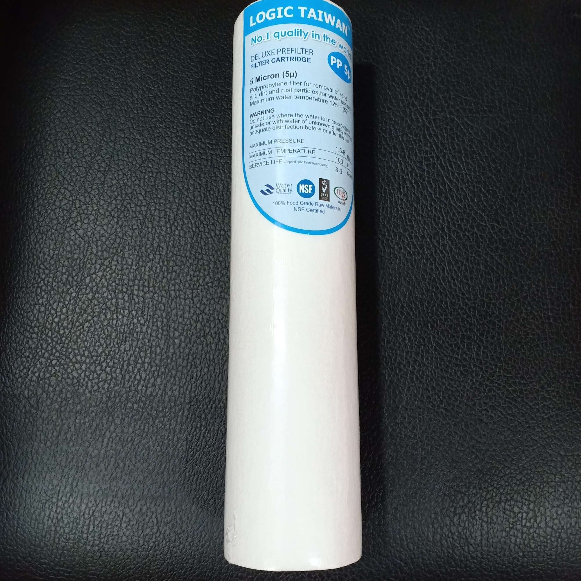 Picture of Water Filter Kit -5 Pcs Pp Sediment Filter 5 Micron 100 Gm-Brand-Logic Taiwan