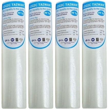 Picture of Water Filter Kit -5 Pcs Pp Sediment Filter 5 Micron 100 Gm-Brand-Logic Taiwan