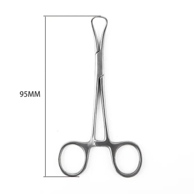 Picture of Stainless Steel Surgical Cloth Forceps, Towel Clamp, Orthopedics Instruments, Made of Stainless Steel - 40 gm - Int: One size