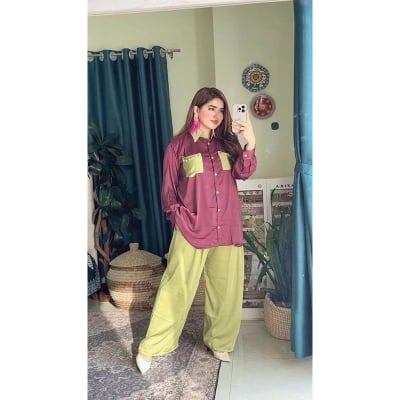 Picture of A TO Z MALL NEW COLLECTION LAHORI SHART TWO PIECE  JAMA SALWOR(44)
