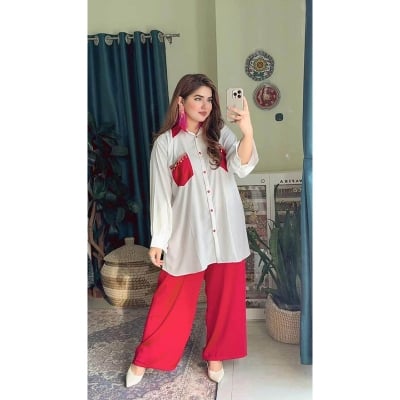 Picture of A TO Z MALL NEW COLLECTION LAHORI SHART TWO PIECE  JAMA SALWOR(44)