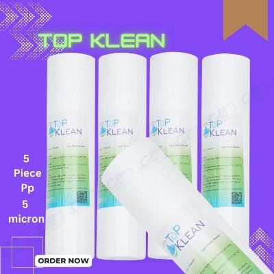 Picture of Water Filter Kit-5 Piece Sediment Filter Or Pp Filter Cartridge-10 X2.5 Top Kelan