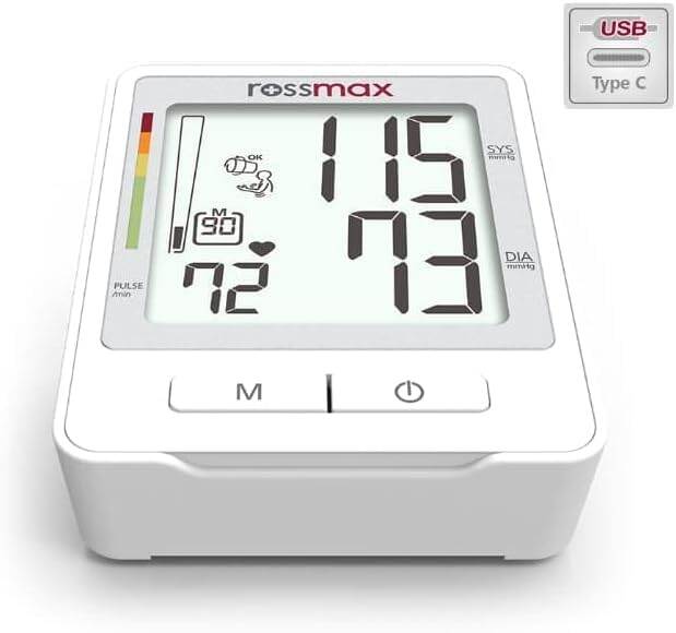 Picture of Rossmax Z1 Automatic Upper-Arm Blood Pressure Monitor - Multicolor - Int: One size