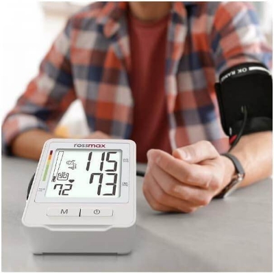 Picture of Rossmax Z1 Automatic Upper-Arm Blood Pressure Monitor - Multicolor - Int: One size