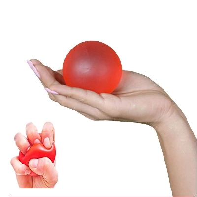 Picture of UM GEL BALL for Wrist Muscles Strengthening and Stress Relief Gel Ball for hand exercise Exercise Gel Ball for Wrist Muscles - Red - Int: One size