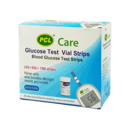 Picture of PCL Care glucose test Strip 50 Pcs/100 pcs - Int: One size