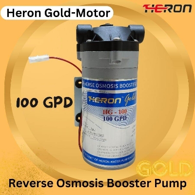 Picture of Water Filter Ro-100 GPD Motor -Brand-Heron Gold. - Silver