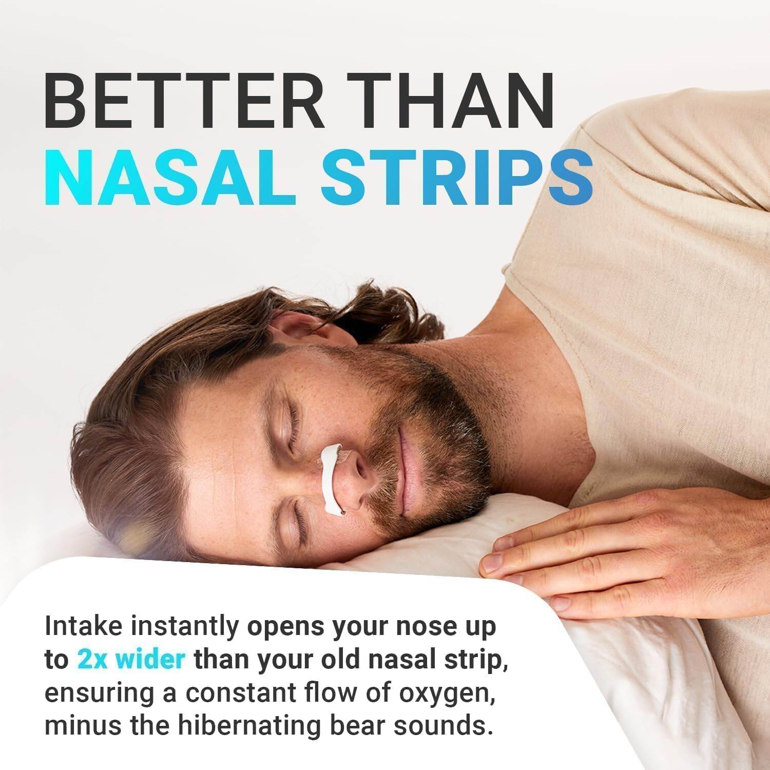 Picture of 15Pcs Magnetic Nasal Glue Strips | Breathing Nasal Strip | Anti Snoring Nose Clip | Skin Safe Sleep | Nasal Dilator For Breathing | Snoring Stopper For Men | Breathing Starter Kit - Multicolor - Int: One size