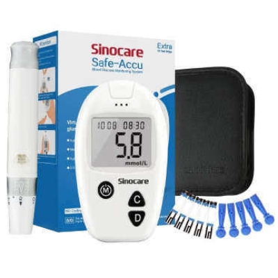 Picture of Accurate Check SHC BG202 Blood Glucose Monitoring Diabetes Machine - Int: One size