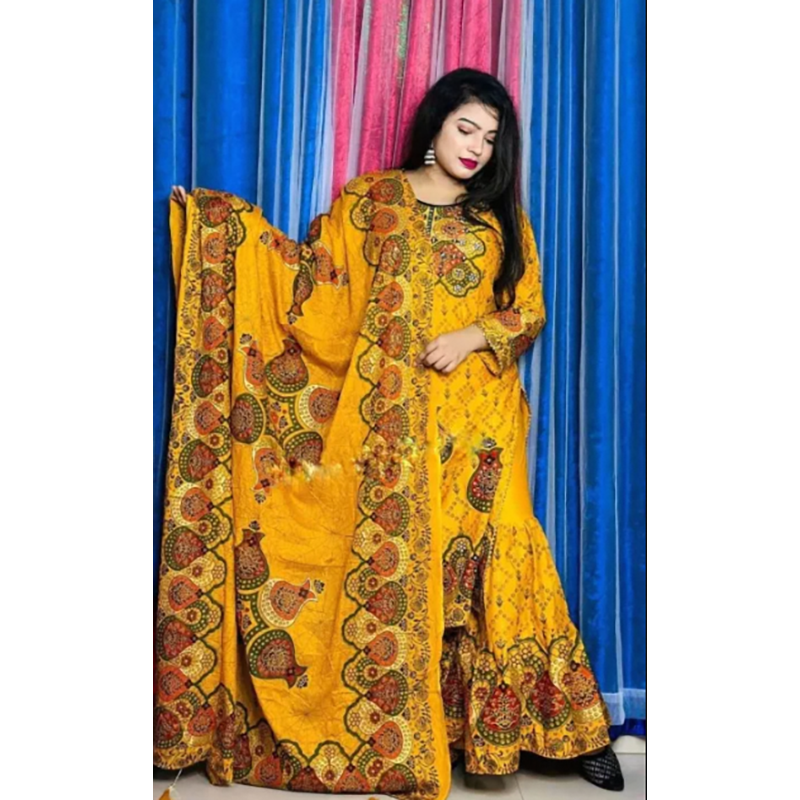 Picture of Readymade Stylish And Comfortable Ghararah Three Piece For Women