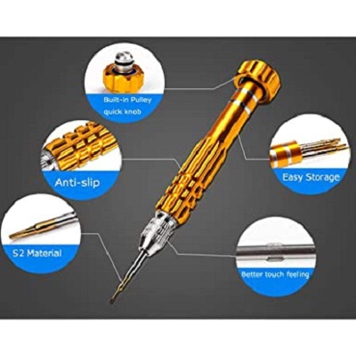 Picture of iPhone Screwdriver Kit 5 in 1 for Apple-Multicolor