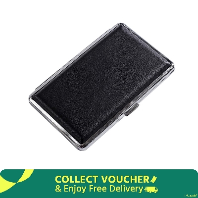 Picture of Metal Cigarete Case Box Holds 10 Cigaretes-Metal Cigarete Case Box Holds 10 Cigaretes