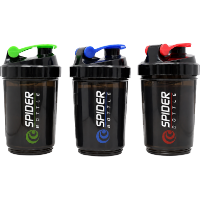 Picture of Stay Hydrated and Energized with the Spider Shaker Bottle Perfect for Gym - A Convenient Way to Mix Protein Shakes and Keep Going Through Your Workouts-Multicolor