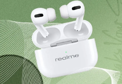Picture of Realme Airpods Pro Tws Wireless Earbuds - Bluetooth Headphone-White