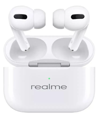 Picture of Realme Airpods Pro Tws Wireless Earbuds - Bluetooth Headphone-White