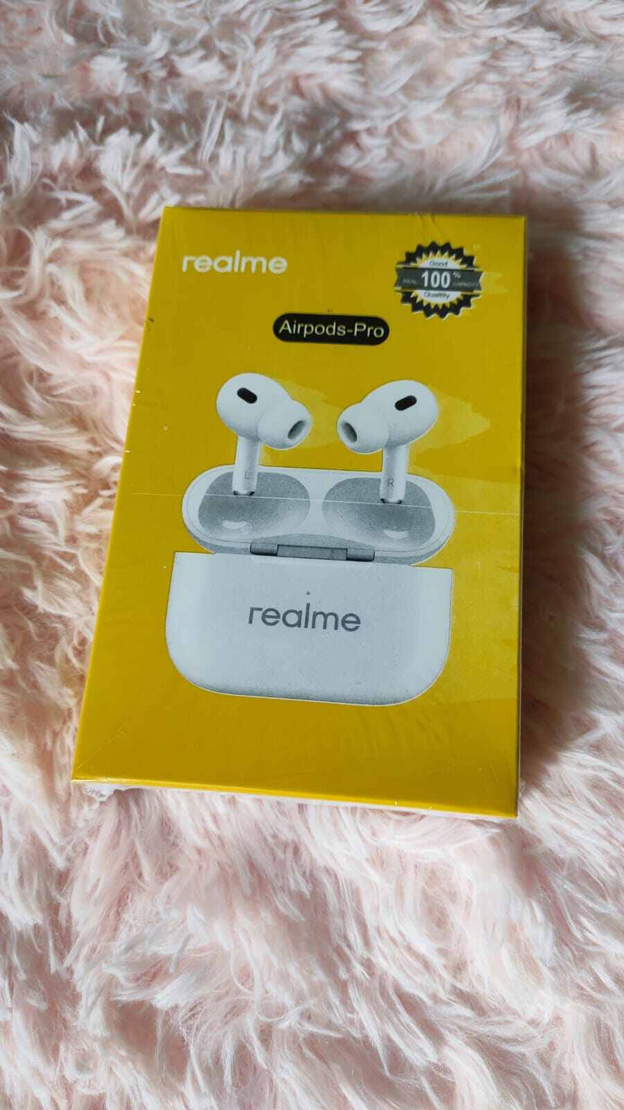 Picture of Realme Airpods Pro Tws Wireless Earbuds - Bluetooth Headphone-White