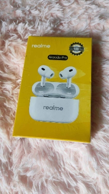 Picture of Realme Airpods Pro Tws Wireless Earbuds - Bluetooth Headphone-White
