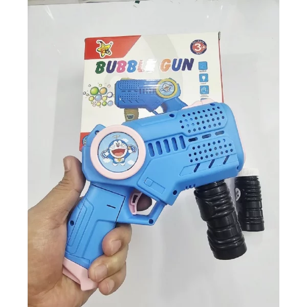 Picture of Bubble Toy Gun Blaste 6 Hole Automatic Electric Bubble Toys Gun-Multicolor