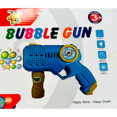 Picture of Bubble Toy Gun Blaste 6 Hole Automatic Electric Bubble Toys Gun-Multicolor