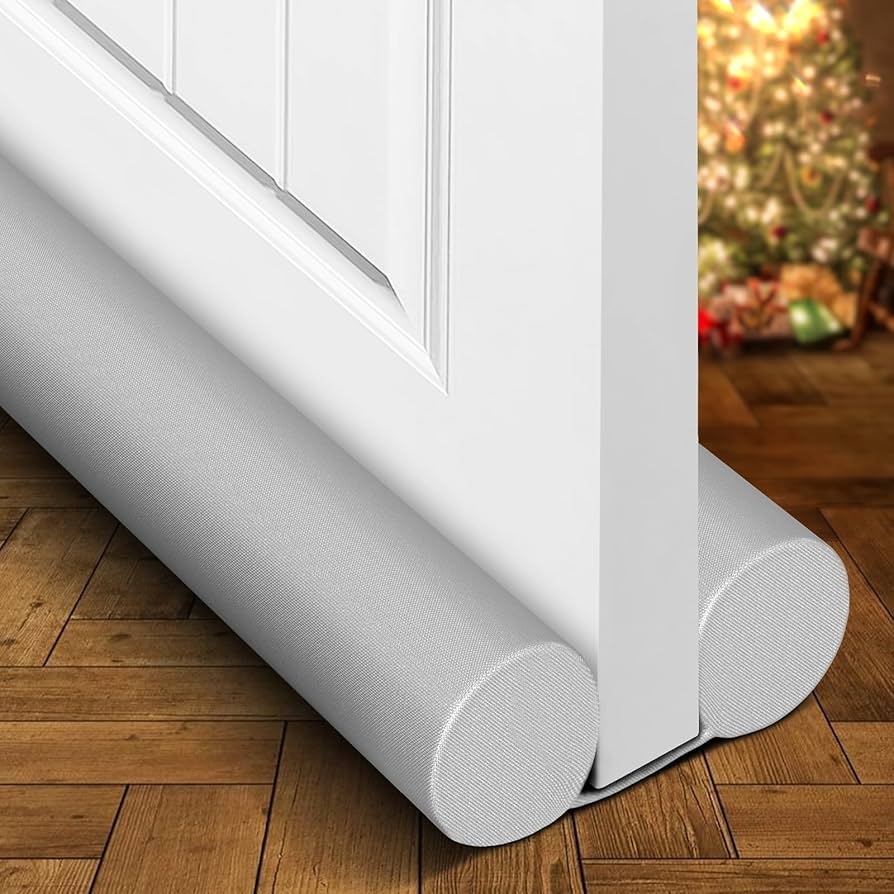 Picture of Door draft and stopper designed to seal tha gap underneath doors-Multicolor