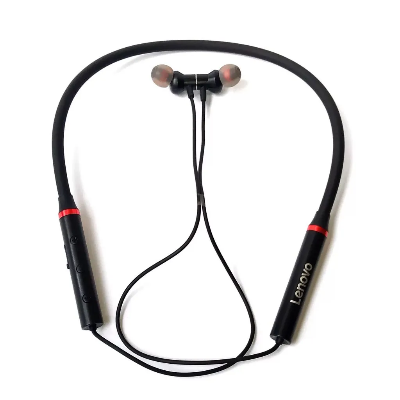 Picture of Lenovo HE05X Bluetooth 5.0 Wireless Earphones Magnetic Neckband Waterproof Stereo Headset-Black