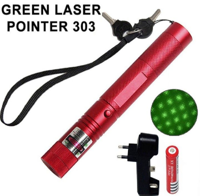 Picture of Laser Pointer Rechargeable Green Adjustable Burn Match-Multicolor