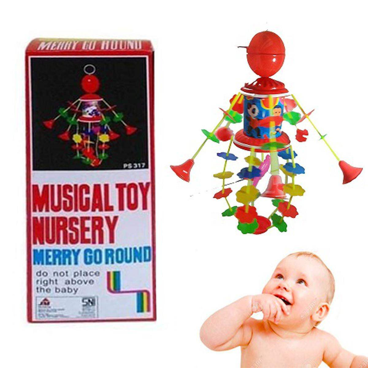 Picture of Merry Go Round Musical Toy for Kids-Multicolor